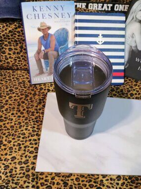30 ounce Tumbler Logo brands MLB Texas Rangers stainless steel insulated